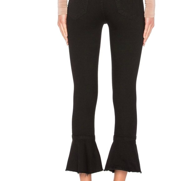 MOTHER Black Ankle & Cropped Jeans - Picture 2 of 8